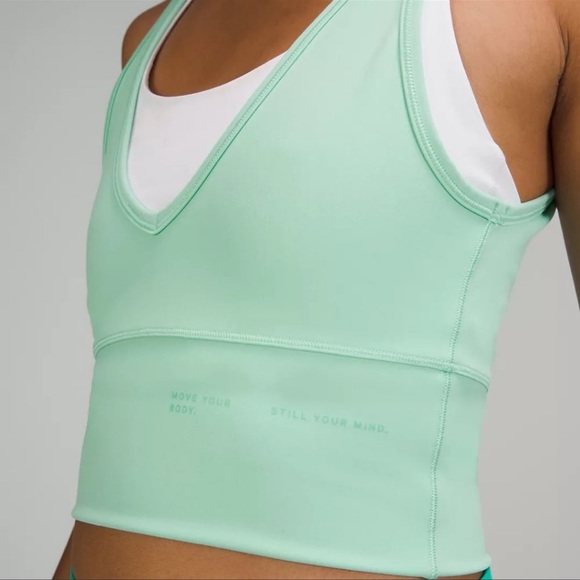 Lululemon Power Pivot Everlux Tank Top - Wild Mint - Picture 5 of 8